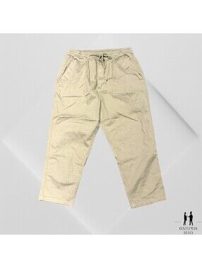 Universal Works Olive Double Pleat Chino Sz 31 x 24.5 100% Pants